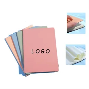 A5 Portable Soft Leather Cover Notebook