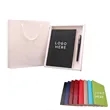 Leather Notebook With Stylus Pen Gift Set | https://www.bestnamebadges.com