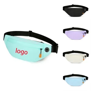 Oxford Travel Waterproof Shoulder Bag With Headset Hole