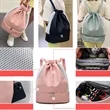Dry Wet Separation Swim Sports Camp Travel Drawstring Bag | https://www.bestnamebadges.com