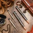 Gun Pen Brass Bullet Pen | https://www.bestnamebadges.com