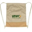 Cork Drawstring Bag | https://www.bestnamebadges.com
