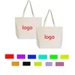Multicolored Reusable Vertical Canvas Bags | https://www.bestnamebadges.com