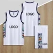 Personalized Basketball Uniform Set | https://www.bestnamebadges.com