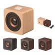 Wooden Mini Wireless Bluetooth Speakers | https://www.bestnamebadges.com