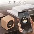 Wooden Mini Wireless Bluetooth Speakers | https://www.bestnamebadges.com