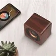 Wooden Mini Wireless Bluetooth Speakers | https://www.bestnamebadges.com