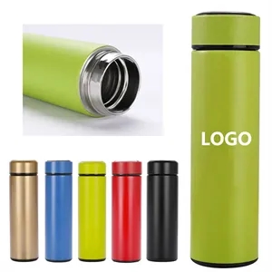 17 Oz. Stainless Steel Vacuum Insulated Tumbler With Lid