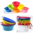 Large Capacity Collapsible Silicone Pet Bowl | https://www.bestnamebadges.com