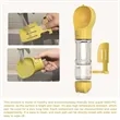 4 In 1 pet Water Bottle Poop Bag/Shovel/Drinking/Container | https://www.bestnamebadges.com