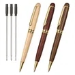 Luxury Wood Ballpoint Pens with Extra Refills Gift Set | https://www.bestnamebadges.com