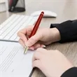 Luxury Wood Ballpoint Pens with Extra Refills Gift Set | https://www.bestnamebadges.com