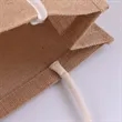 Customizable Size Travel Jute Tote Bags | https://www.bestnamebadges.com