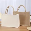 Customizable Size Full Color Imprint Canvas Tote Bags | https://www.bestnamebadges.com