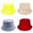 Custom Cotton Unisex Beach Bucket Hats | https://www.bestnamebadges.com