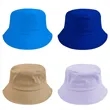 Custom Cotton Unisex Beach Bucket Hats | https://www.bestnamebadges.com