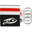 Rectangle Soft Plastic Keychains | https://www.bestnamebadges.com