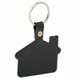 Flexible House Shaped Soft Tag Keychains | https://www.bestnamebadges.com