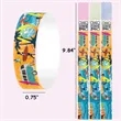 Custom Full color Paper Wristbands | https://www.bestnamebadges.com