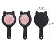 Custom Cat Ear Air Cushion Comb | https://www.bestnamebadges.com