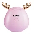 Custom Creative Deer Horn Shaped  Wireless Speaker Gift | https://www.bestnamebadges.com