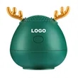 Custom Creative Deer Horn Shaped  Wireless Speaker Gift | https://www.bestnamebadges.com