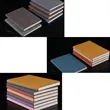 A5 Lined Premium Hardcover Notebook With Leather | https://www.bestnamebadges.com