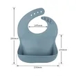 Silicone Baby Bibs | https://www.bestnamebadges.com