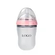 Silicone Baby Bottle With Spoon | https://www.bestnamebadges.com