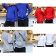 Two Pockets Long Sleeve Loose Hoopless Zipper Sweatshirt | https://www.bestnamebadges.com