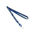 1/2" Polyester/Badge Reel/Metal Clip Lanyard Combo | https://www.bestnamebadges.com