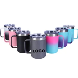 12 oz. Stainless Steel Coffee Mug w/ Custom Imprint