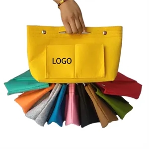 Travel Felt Tote Insert Bag Organizer
