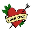 New Custom Temporary Tattoos 1.5" x 2.5" | https://www.bestnamebadges.com