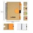 Custom Thumbs Up Spiral Notebook w/ Ballpoint Pen | https://www.bestnamebadges.com