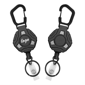 Retractable Keychain Heavy Duty Badge Reels ID Holder