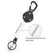Retractable Keychain Heavy Duty Badge Reels ID Holder | https://www.bestnamebadges.com