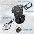 Retractable Keychain Heavy Duty Badge Reels ID Holder | https://www.bestnamebadges.com
