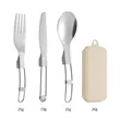 3-In-1 Portable Wheatstraw Box Tableware Set | https://www.bestnamebadges.com
