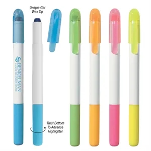 Gel Wax Highlighter | https://www.bestnamebadges.com