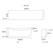 Inflatable Lounger Air Sofa | https://www.bestnamebadges.com
