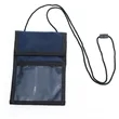 Polyester Lanyard Protector Exhibition Passport Card Holder | https://www.bestnamebadges.com