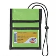 Polyester Lanyard Protector Exhibition Passport Card Holder | https://www.bestnamebadges.com