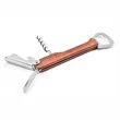 Customizable Mini Wine Bottle Openers With Rosewood Handle | https://www.bestnamebadges.com