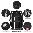 Lightweight Business Laptop Backpack with USB Charging Port | https://www.bestnamebadges.com
