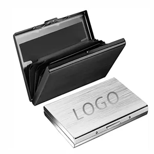 RFID Business Card Credit Holder Stainless Steel Wallet