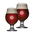 Belgian Beer Glass - Deep Etch | https://www.bestnamebadges.com