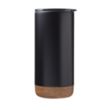 16 Oz. Stainless Steel Travel Mugs W/ Cork Bottom | https://www.bestnamebadges.com
