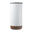 16 Oz. Stainless Steel Travel Mugs W/ Cork Bottom | https://www.bestnamebadges.com