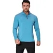REPREVE® Men's Quarter Zipper rPET Performance Long Sleeve | https://www.bestnamebadges.com